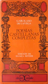 Poesas castellanas completas par  Garcilaso de la Vega