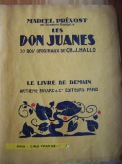 Les Don Juanes par Marcel Prvost