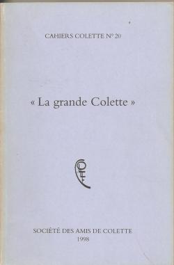 Cahiers Colette n20 par liane Lecarme-Tabone