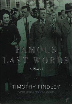 Famous Last Words par Timothy Findley