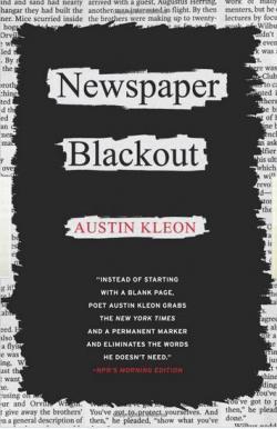 Newspaper Blackout par Austin Kleon