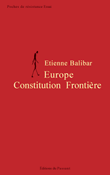 Europe Constitution Frontire par tienne Balibar