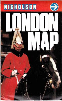 Nicholson London map par Robert Nicholson