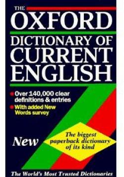The Oxford Dictionary of Current English par Jennifer Seidl