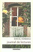 Journal de lectures : 1999-2006 par Daniel Rondeau
