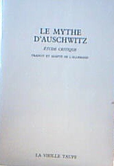 LE MYTHE D'AUSCHWITZ par Wilhelm Stglich
