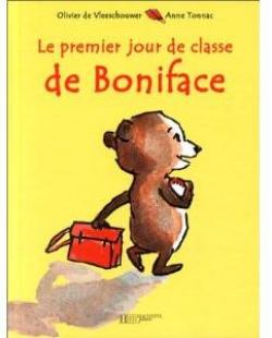 Le premier jour de classe de Boniface par Olivier de Vleeschouwer