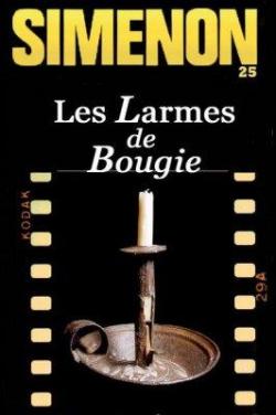 Les larmes de bougie par Georges Simenon