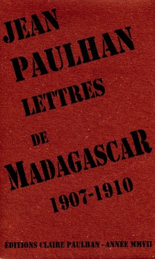 Les hain-teny merinas : posies populaires malgaches par Jean Paulhan