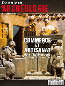 Dossiers d'archologie, n357 : Commerce et artisanat dans l'Italie antique par Revue Dossiers d'archologie