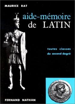 Aide-mmoire de latin par Maurice Rat