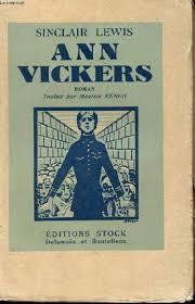 Ann Vickers par Sinclair Lewis
