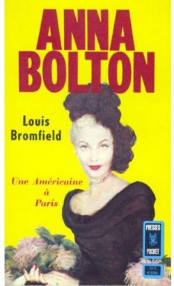 Anna Bolton : Une amricaine  Paris par Louis Bromfield