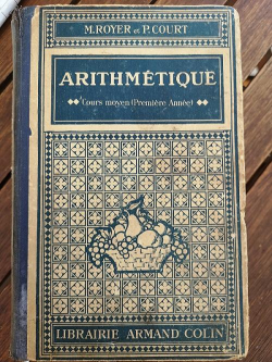 Arithmtique cours moyen par Maurice Royer