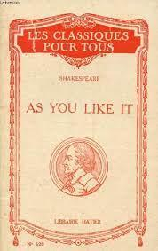 As you like it, de William Shakespeare par Henri Suhamy