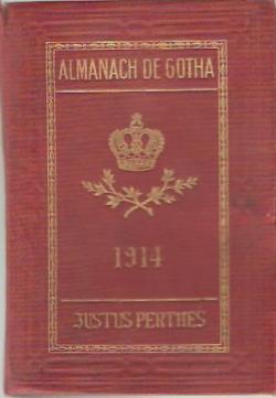 Almanach de Gotha 1914 par Justus Perthes