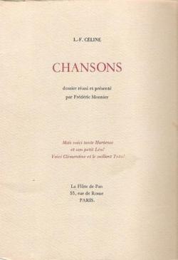 Chansons par Louis-Ferdinand Cline