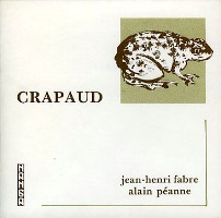 Crapaud par Jean-Henri Fabre