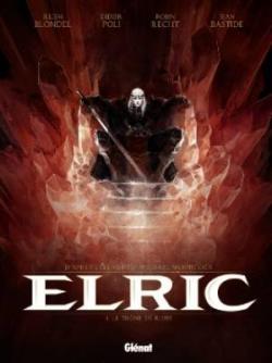 Elric, tome 1 : Le trne de rubis (BD) par Julien Blondel