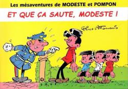 Les msaventures de Modeste et Pompon : Et que a saute, Modeste ! par Dino Attanasio