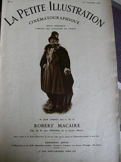 La Petite Illustration Cinmatographique - Robert Macaire, film de Jean Epstein, de la socit Albatros par Robert de Beauplan