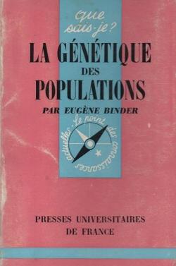 La gntique des populations par Eugne Binder