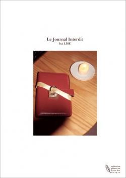 Le Journal Interdit par Isa Lise