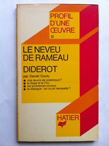 Le Neveu De Rameau Diderot par Daniel Couty