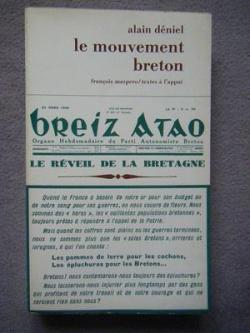 Le mouvement breton, 1919-1945 par Alain Dniel