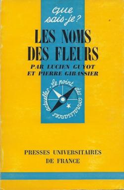 Les Noms des fleurs par Lucien Guyot