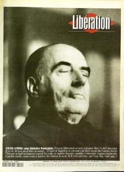 Libration [n 4552, 9/1/1996] Franois Mitterrand est mort  par  Libration