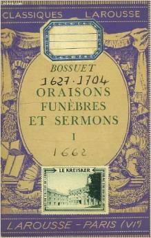 Oraisons funebres et sermons, tome 2 par Jacques-Bnigne Bossuet
