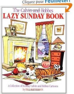 The Calvin and Hobbes Lazy Sunday book par Bill Watterson