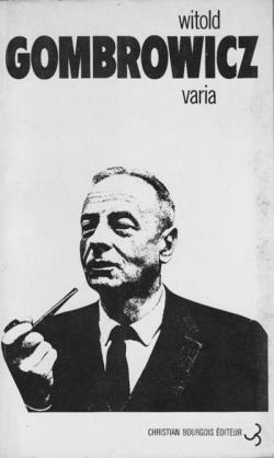 Varia par Witold Gombrowicz
