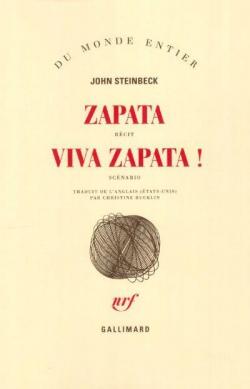 Zapata - Viva Zapata ! par John Steinbeck