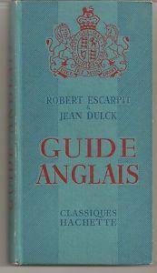 guide anglais par Robert Escarpit