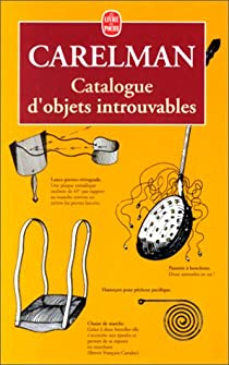 Catalogue d'objets introuvables par Jacques Carelman