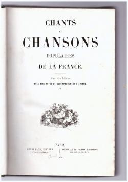 Chants et chansons populaires de la France - Tome 2 par Henri Plon