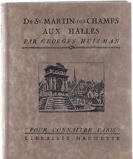De Saint Martin des Champs aux Halles par Georges Huisman