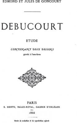 Debucourt par Edmond de Goncourt