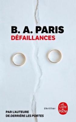 Dfaillances par B. A. Paris