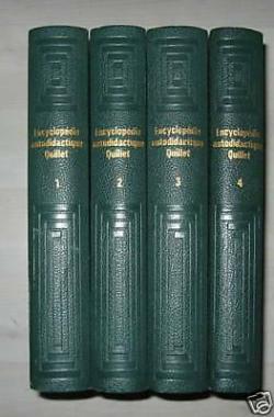 Encyclopdie autodidactique Quillet. En 4 volumes par Aristide Quillet