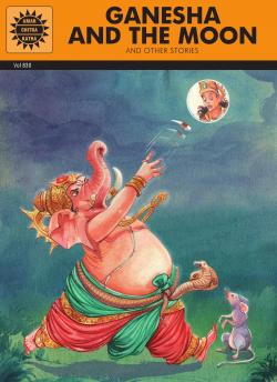 Ganesh and The Moon par Prabha Nair
