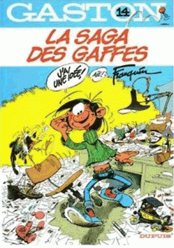 Gaston (2005), tome 14 : La saga des gaffes par Franquin