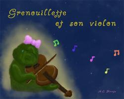 Grenouillette et son violon par A.E Ferrets