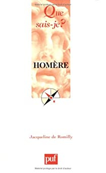 Homre par Jacqueline de Romilly