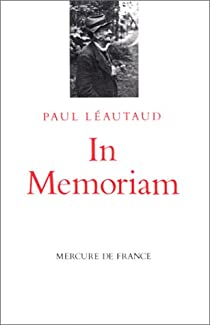 In memoriam par Paul Lautaud