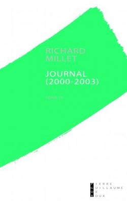 Journal (2000-2003)  par Richard Millet