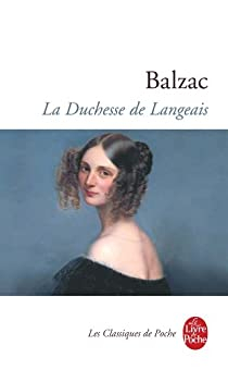La Duchesse de Langeais par Honor de Balzac
