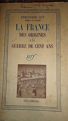 La France des origines  la guerre de cent ans par Ferdinand Lot